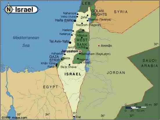 Israel Map