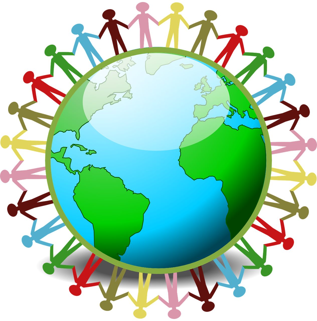People around the world
