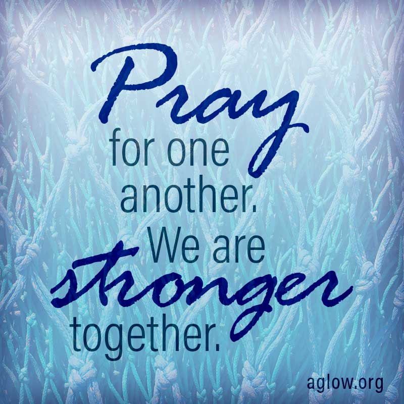 Pray for one another