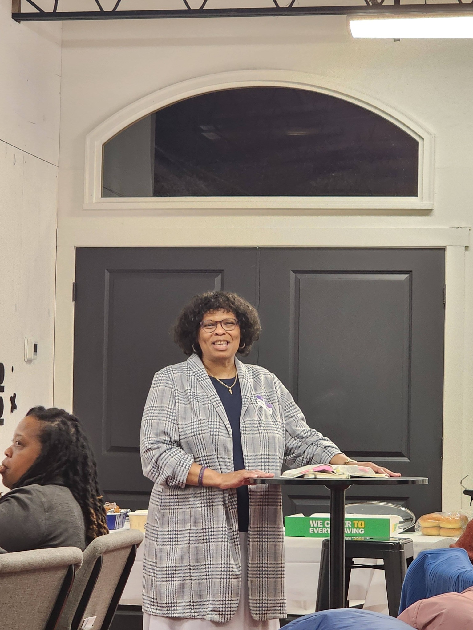Minister Corrine Walker, Aglow Ambassador, was our February fellowship guest speaker. She spoke about MIRACLES, SIGNS, &amp; WONDERS through her personal testimony.