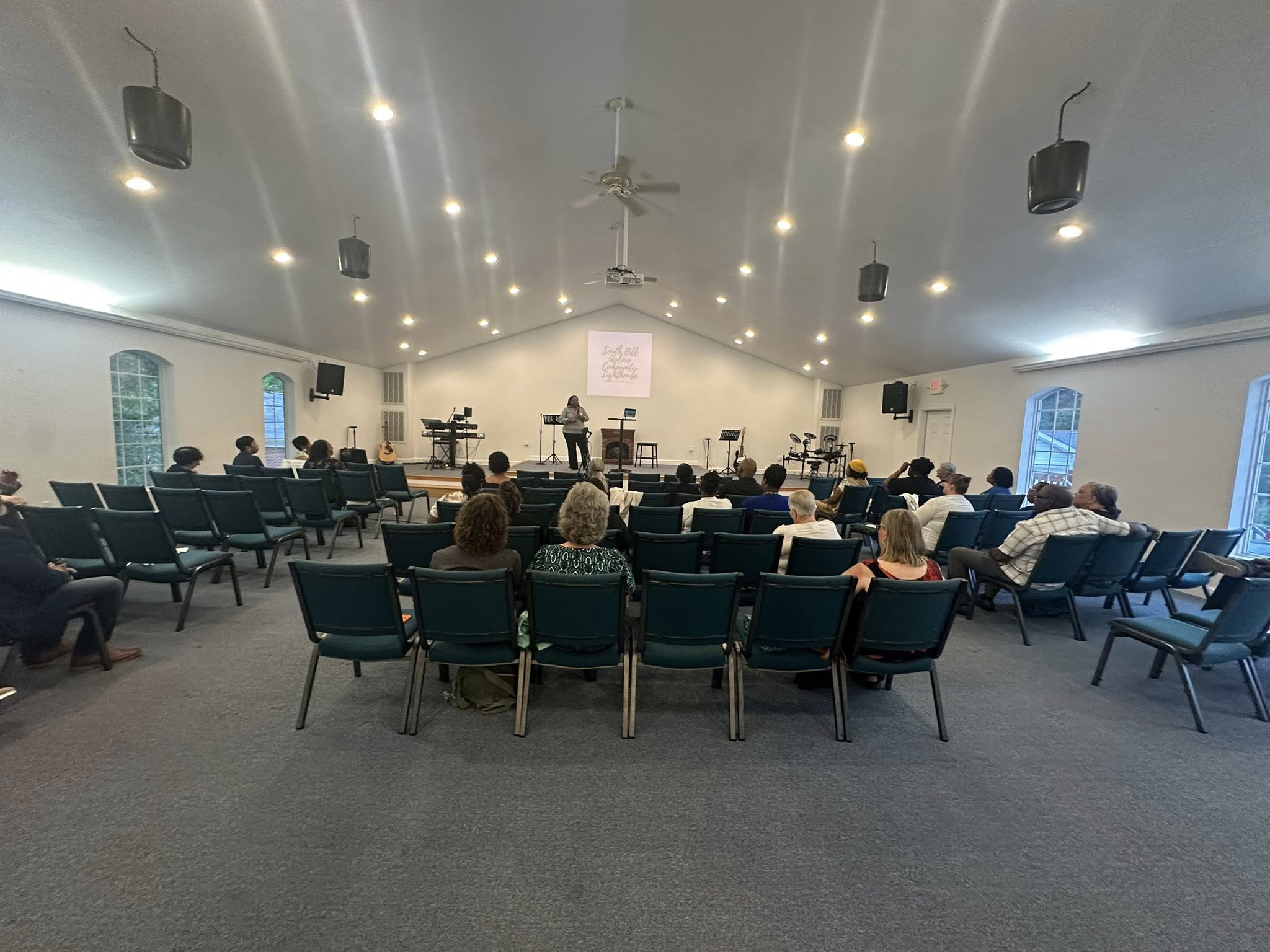 We welcomed men and women to be encouraged and built up!
